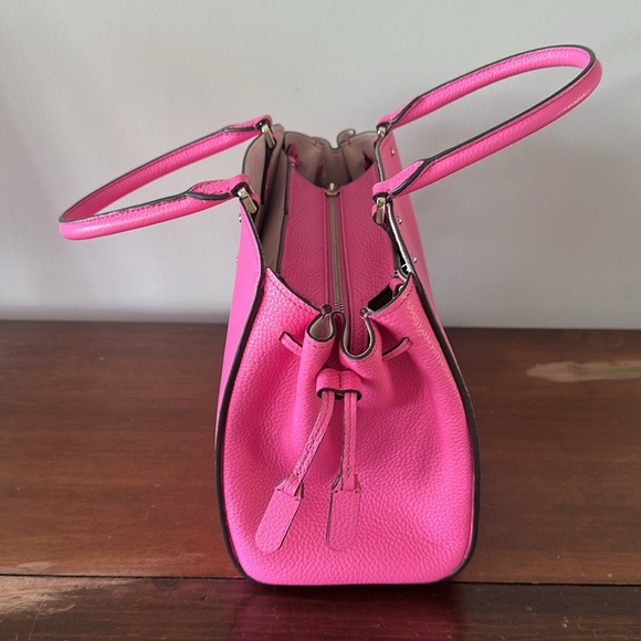 KATE SPADE Gorgeous Pink Handbag with Removable Crossbody Strap EUC - Picture 4 of 13